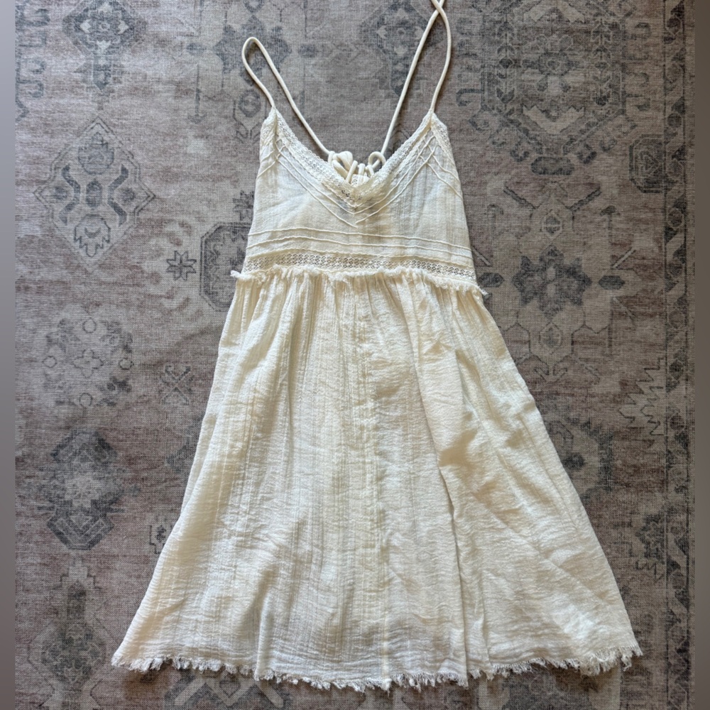 NWT Urban Outfitters Ivory Swim Coverup Small